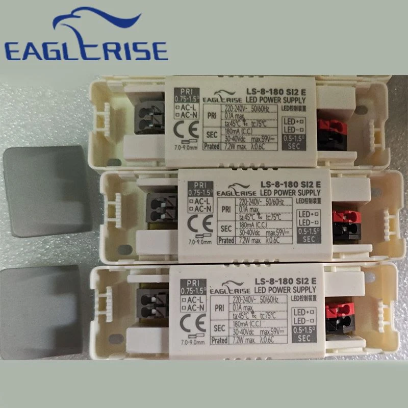 Driver LED cu curent constant Eaglerise LS-8-180 SI2 E 8W 180mA fără pâlpâire